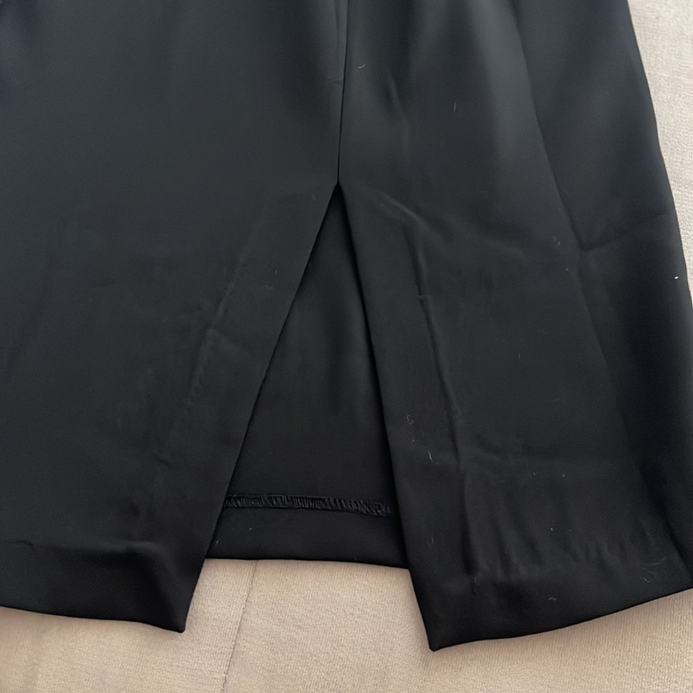 Midi black dress with ruffles from Lulu’s - Picture 3 of 10